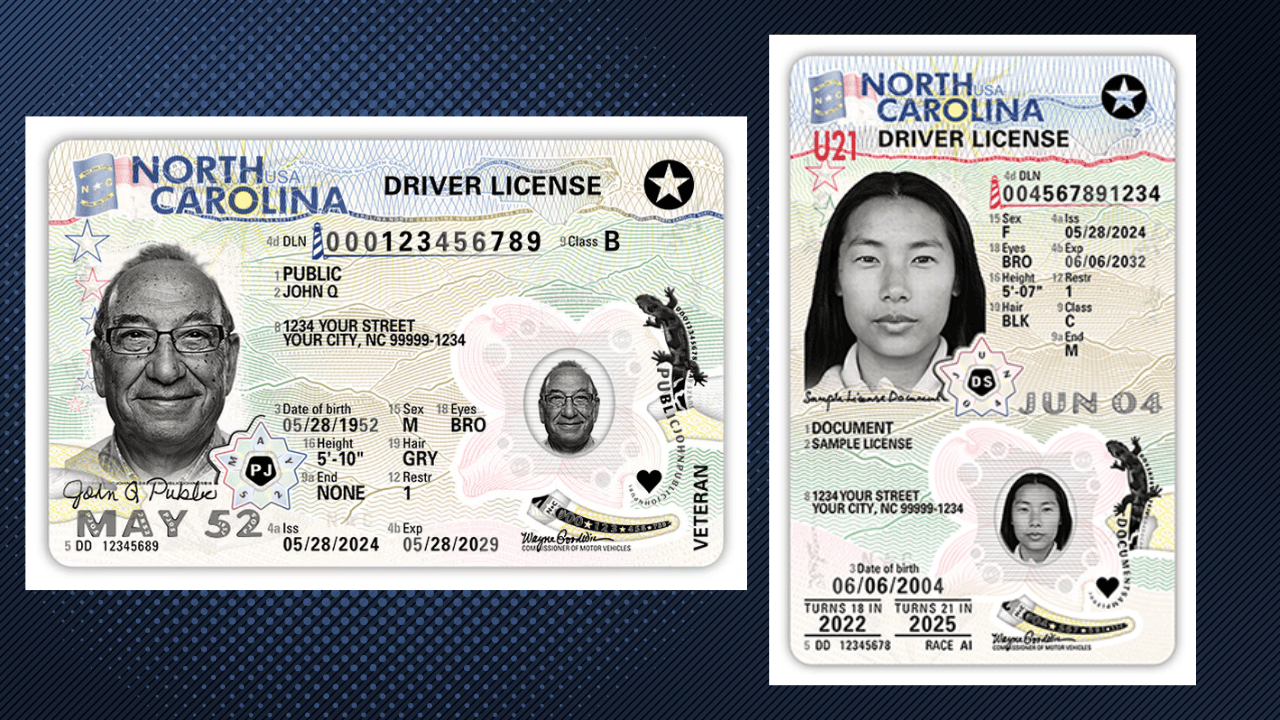 Changes to North Carolina Driver's License and ID Cards